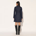 CRYTHOS JACKET DRESS - BLUE | LINETRIBE