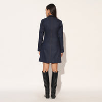 CRYTHOS JACKET DRESS - BLUE | LINETRIBE