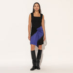 VALYRA DRESS - BLUE BLACK | LINETRIBE