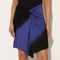 VALYRA DRESS - BLUE BLACK | LINETRIBE