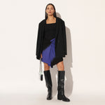 VALYRA DRESS - BLUE BLACK | LINETRIBE