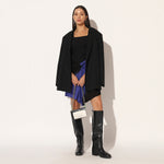 VALYRA DRESS - BLUE BLACK | LINETRIBE