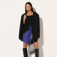 VALYRA DRESS - BLUE BLACK | LINETRIBE