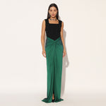 AURYTH GOWN - GREEN BLACK | LINETRIBE