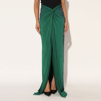 AURYTH GOWN - GREEN BLACK | LINETRIBE