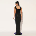 AURYTH GOWN - BLUE BLACK | LINETRIBE