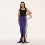 AURYTH GOWN - BLUE BLACK | LINETRIBE