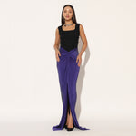 AURYTH GOWN - BLUE BLACK | LINETRIBE