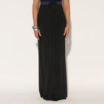 ORIVYN GOWN - BLUE BLACK | LINETRIBE