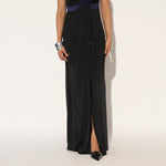ORIVYN GOWN - BLUE BLACK | LINETRIBE