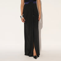 ORIVYN GOWN - BLUE BLACK | LINETRIBE