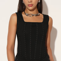 ZEPHORA LONG SKIRT - BLACK | LINETRIBE