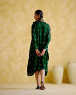 Annapoorna- Green bandhini Kaftan | 5Elements