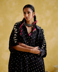 Leander-Black Co-ord set | 5Elements