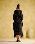 Annika - Black bandhini kaftan | 5Elements