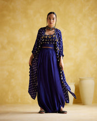 Malini Blue Bandhini | 5Elements