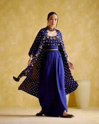 Malini Blue Bandhini | 5Elements
