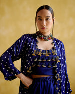 Malini Blue Bandhini | 5Elements