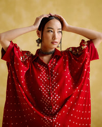 Leander-Red Co-ord set | 5Elements