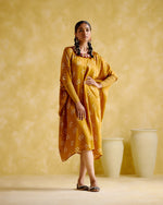 Annapoorna- Yellow bandhini Kaftan | 5Elements