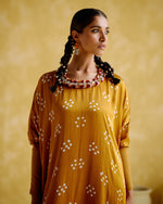 Annapoorna- Yellow bandhini Kaftan | 5Elements