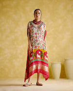 Linus- Fushia printed kaftan | 5Elements