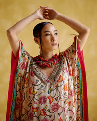 Linus- Fushia printed kaftan | 5Elements