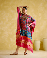 Advaita- Fushia Kaftan | 5Elements