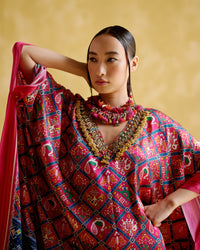 Advaita- Fushia Kaftan | 5Elements