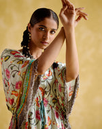 Angela-Pichwai print digital kaftan | 5Elements