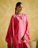 Arundhati - Pink Kaftan Set | 5Elements