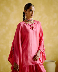 Arundhati - Pink Kaftan Set | 5Elements