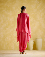 Arundhati - Pink Kaftan Set | 5Elements