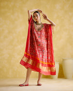 Advaita- Red Kaftan | 5Elements