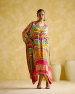 Ahilya -Multi Color Kaftan | 5Elements