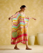 Ahilya -Multi Color Kaftan | 5Elements