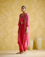 Malini Pink Bandhini | 5Elements