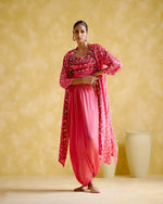 Malini Pink Bandhini | 5Elements
