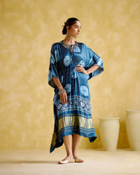 Ahilya -Blue kaftan | 5Elements