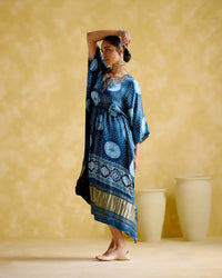 Ahilya -Blue kaftan | 5Elements