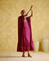 Dakshayani -Purple kaftan | 5Elements