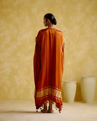 Amor- Orange kaftan dress | 5Elements