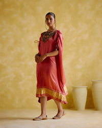 Amor- Pink kaftan dress | 5Elements