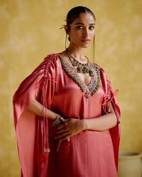 Amor- Pink kaftan dress | 5Elements