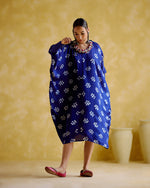 Annapoorna- Blue bandhini Kaftan | 5Elements
