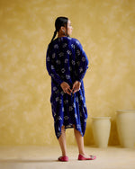 Annapoorna- Blue bandhini Kaftan | 5Elements