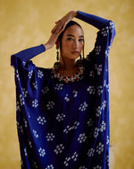Annapoorna- Blue bandhini Kaftan | 5Elements
