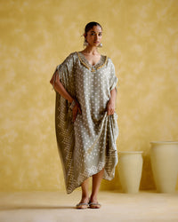 Dakshayani -Grey kaftan | 5Elements