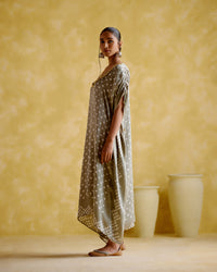 Dakshayani -Grey kaftan | 5Elements