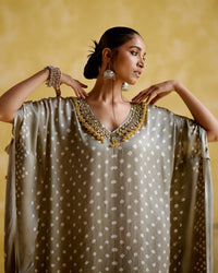 Dakshayani -Grey kaftan | 5Elements